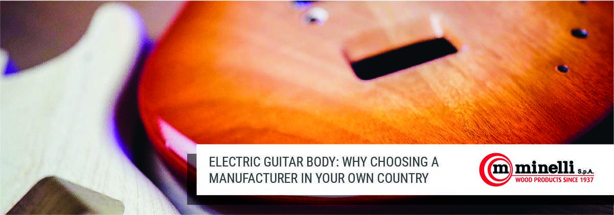 Electric guitar body