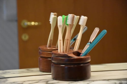 wooden toothbrush