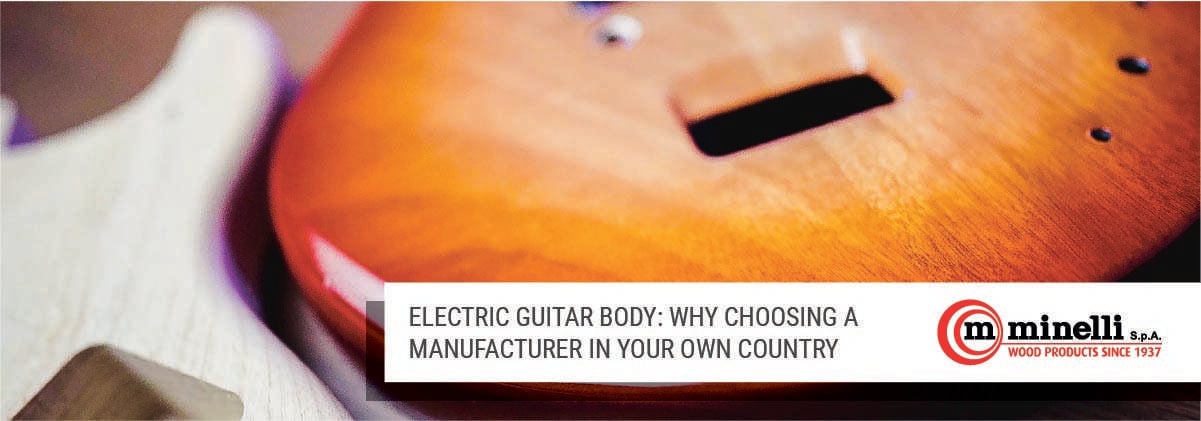 electric guitar body