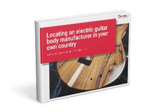 electric guitar body